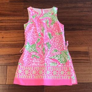 Lilly Pulitzer Pink and Green Size 00 Romper